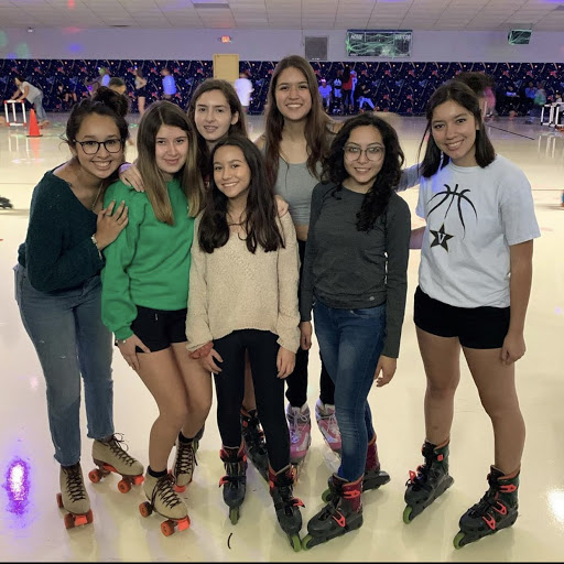 Girls soccer team bonding: Ashley Cabrera , Jacey Chumley , Rebeca Gabrie, Marisol Perez, Carolina Macias, Isamary Fajardo, and Katie Salinas