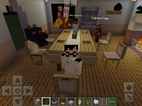 My friends and I attempted a Minecraft virtual dinner; while it satisfy my hunger, it did satisfy my need for friends and fun during this pandemic.