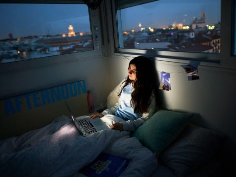 Reaching two months of a stay-at-home order, students' struggle with isolation and boredom at home.