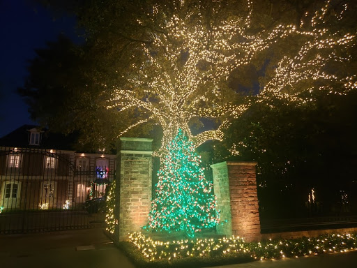 Extravagant lights on River Oaks Street on display now this season