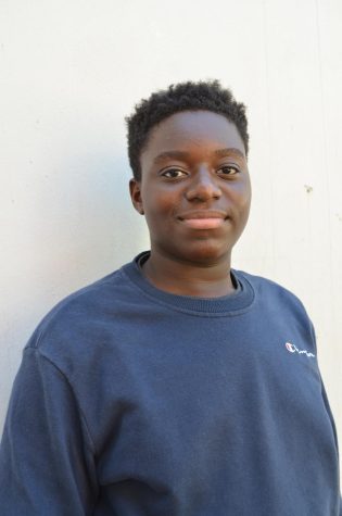 Sophomore Joseph Mutagaya will play the character Gibson in Carnegie Vanguard Theaters production of Mr. Burns opening November 10. 