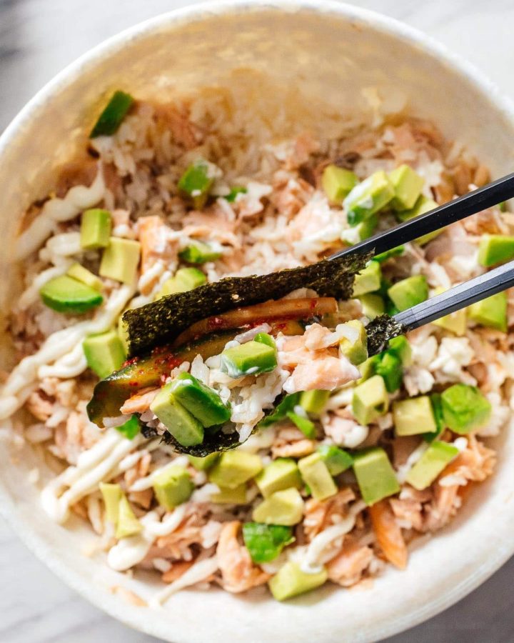 Tasting viral Tik Tok dish: Emily Mariko Salmon Bowl