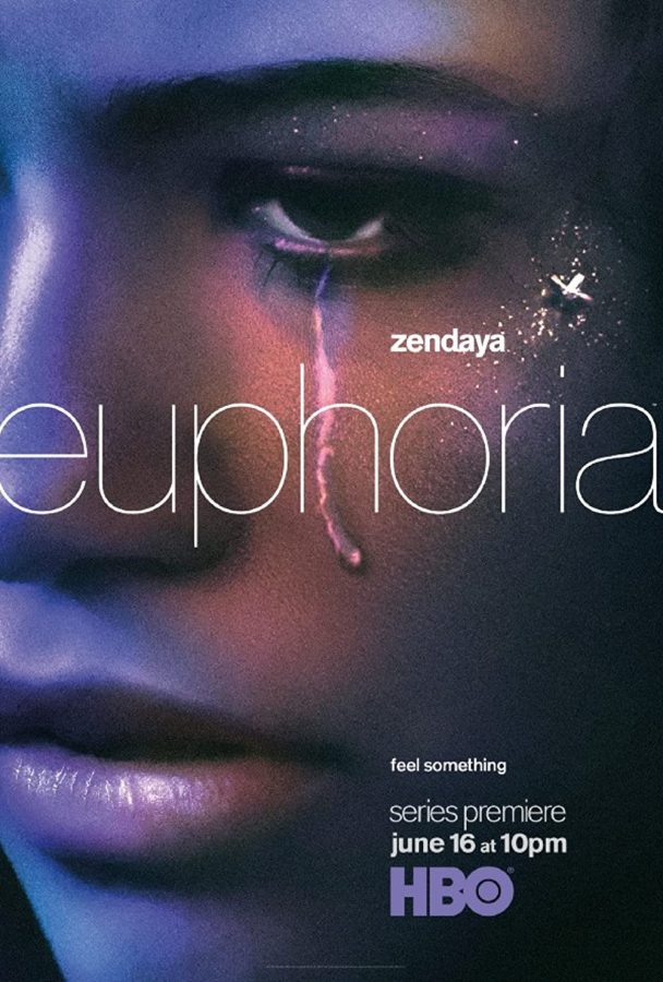 The cover for HBO drama series Euphoria, which chronicles the lives of high school students, battling mental health issues and harmful coping methods, all while experiencing  love and friendships in the age of social media