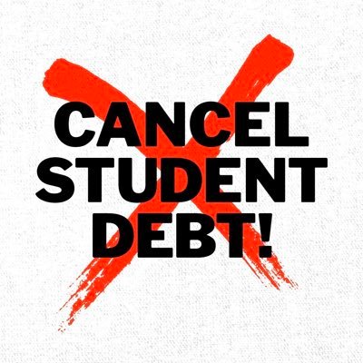 Debt Collectors demand the cancellation of all student debt and access to a tuition free college.
