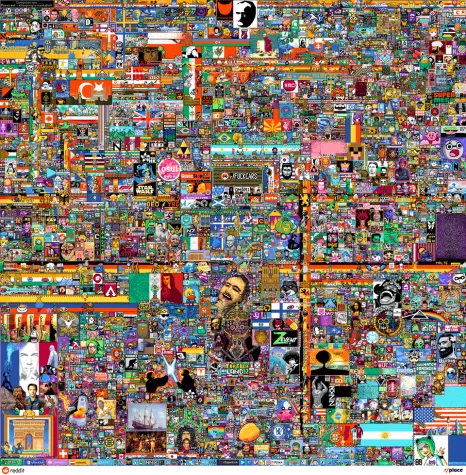 The new 2022 r/Place final canvas.