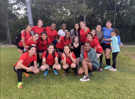 CVHS Girls soccer team participate in the final game of the season