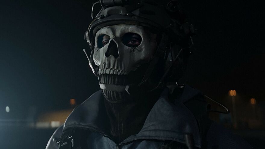 Ghost, a supporting character in the newest CoD game, recently underwent a surge in popularity among social media. | Image credits: Call of Duty: Modern Warfare II