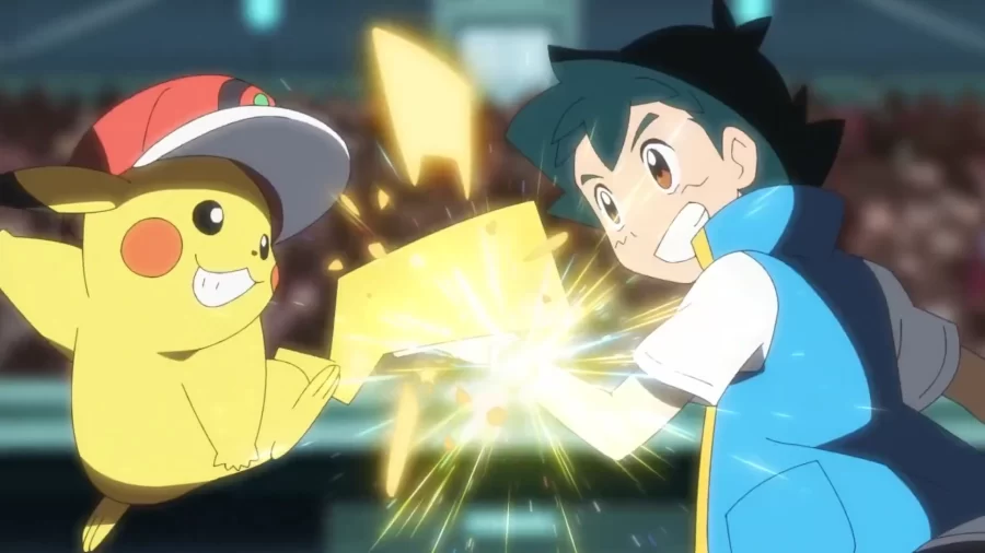 pokemon ash x pikachu