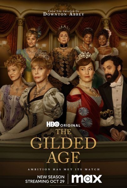 The season 2 poster of HBO show The Gilded Age, which aired its first episode on October 29.