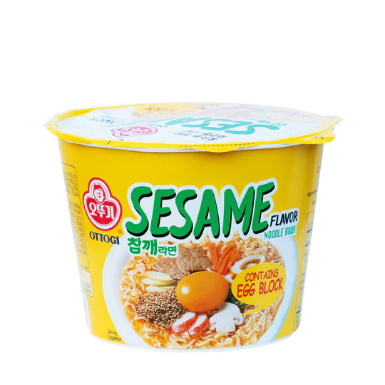 Bowl version of Ottogi’s Sesame Flavor Ramen