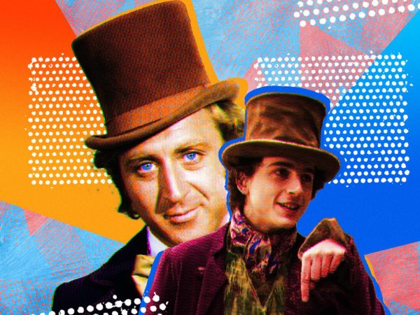 Chalamet and Wilder as the illustrious Willy Wonka (Courtesy of The Ringer/Warner Bros./Paramount Pictures)

