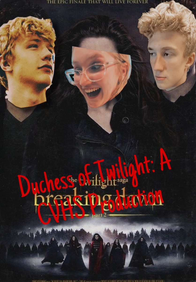 Duchess of Twilight: A CVHS Production official poster for marketing.