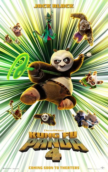 A Kung Fu Panda 4 promotional poster.