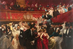 Bal Masqué, Charles Hermans, 1880