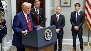 The White House announces AI plan "Stargate" worth $$500 billion.