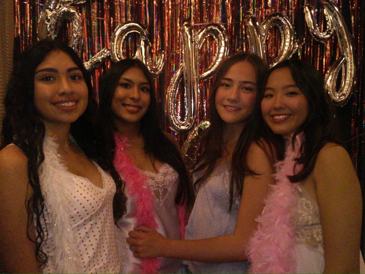 My friends and I at a birthday party
(Erin Torres, Vaani Gupta, Anna Lo, Mari Sakai)