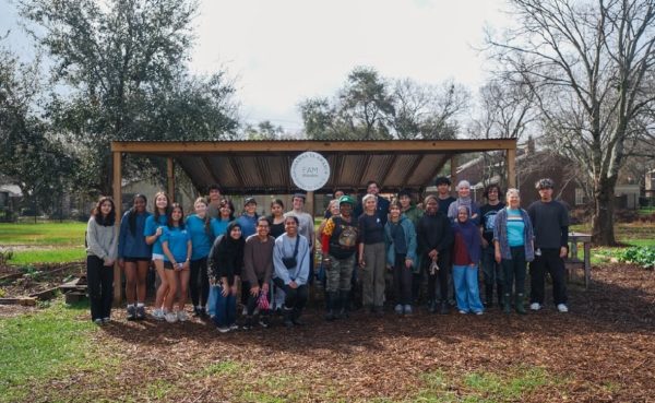 SFR members at their monthly Peace Farm volunteering