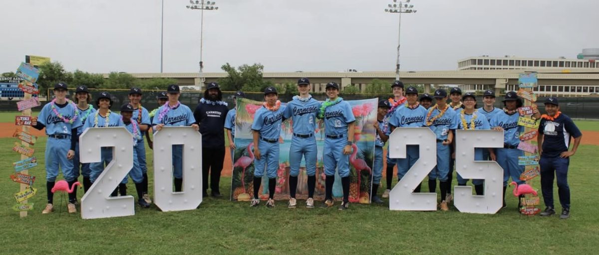 CVHS Boys Baseball celebrate seniors during their game against Ross Shaw Sterling High School.