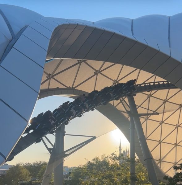 "Tron" roller coaster at Magic Kingdom in Orlando