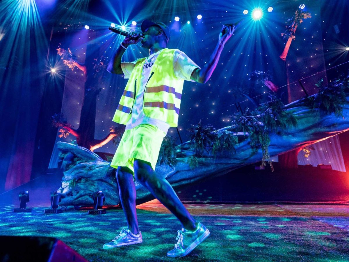 The Tyler, The Creator set that Steward Savage worked on